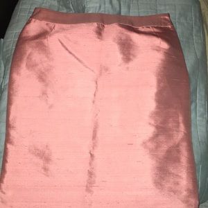 Pink Silk Christian Dior Skirt